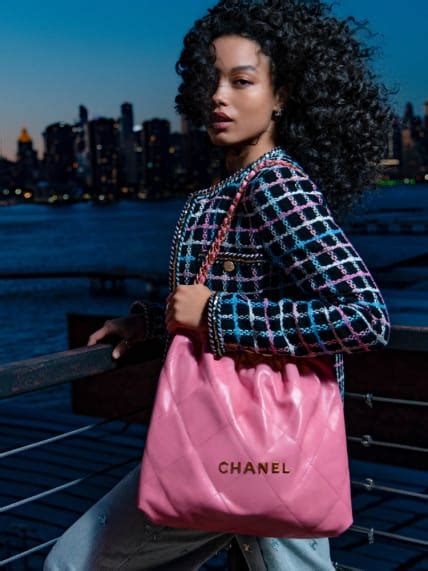 chanel 22 small or medium|chanel 22 bag meaning.